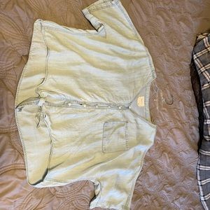 Harper light washed top